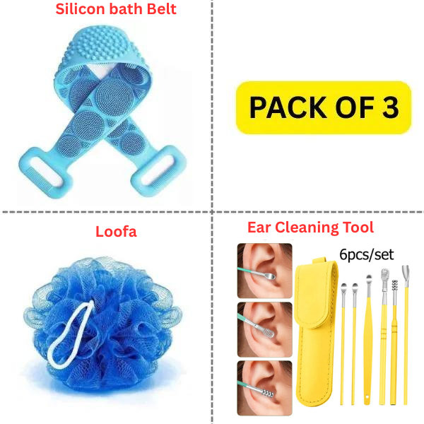 Silicone Body Back Scrubber | Effective Body Scrubber